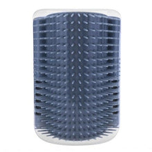 Load image into Gallery viewer, Cat Scratcher Corner Pet Brush Comb Play Cat Toy Plastic Scratch Bristles Arch Massager  Self Groomer with Catnip Pouch Cat Wall Corner Massage Groomer Cat Self Grooming Brush