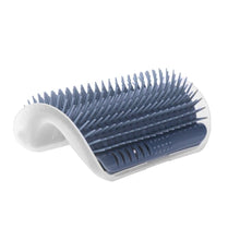 Load image into Gallery viewer, Cat Scratcher Corner Pet Brush Comb Play Cat Toy Plastic Scratch Bristles Arch Massager  Self Groomer with Catnip Pouch Cat Wall Corner Massage Groomer Cat Self Grooming Brush